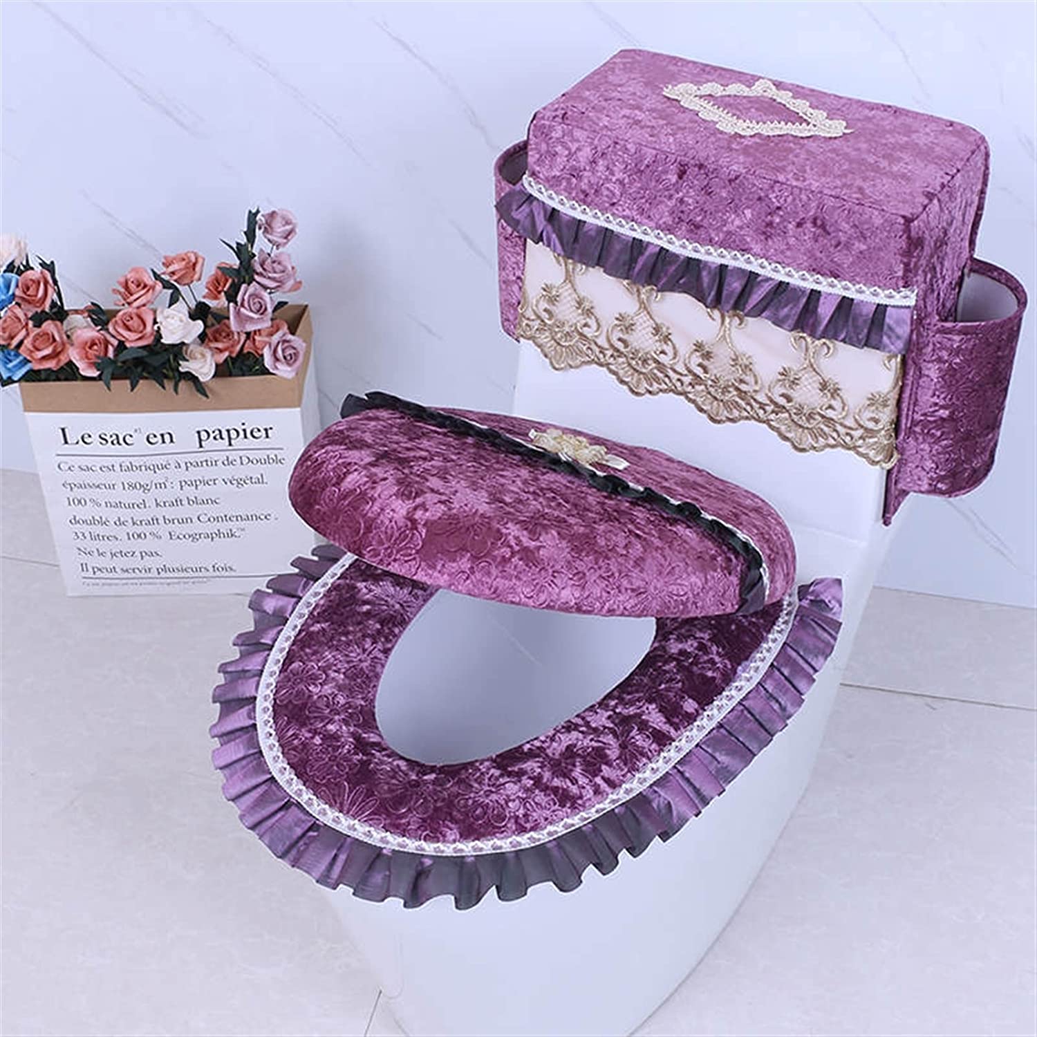 3Pcs ensemble - siège de toilette