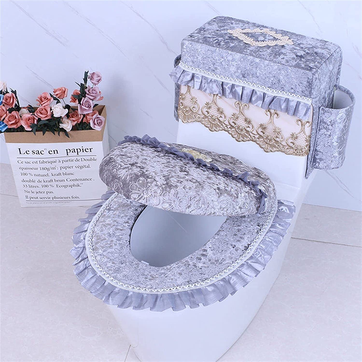 3Pcs ensemble - siège de toilette