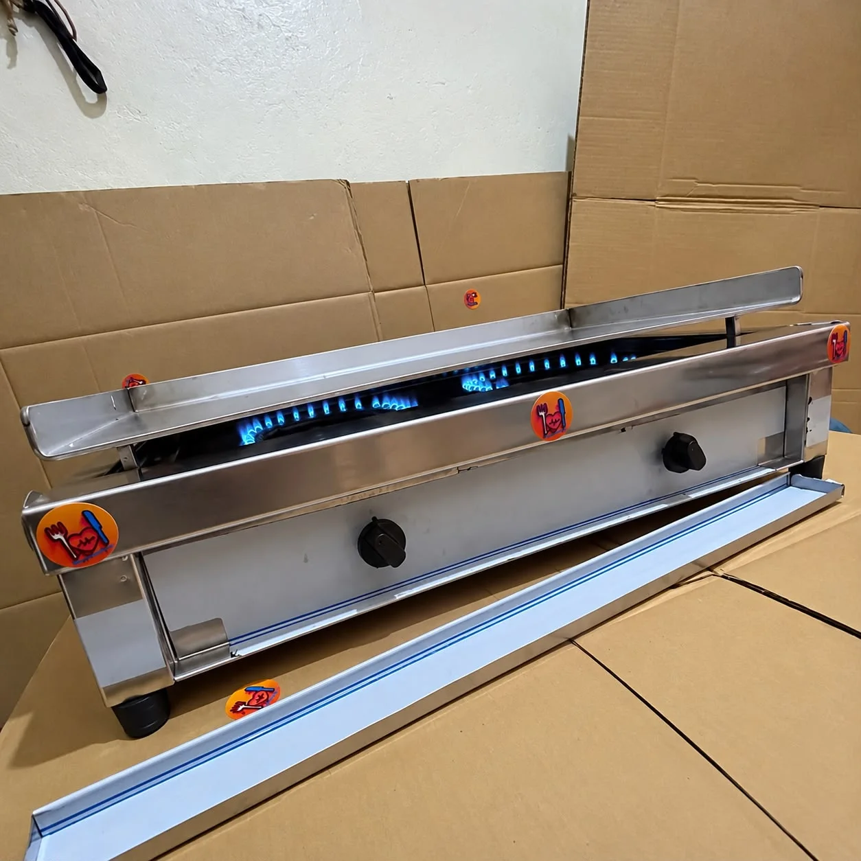 🔥 PLANCHA INOX ORIGINAL 70×40cm — القوة والاحترافية لمشروعك!