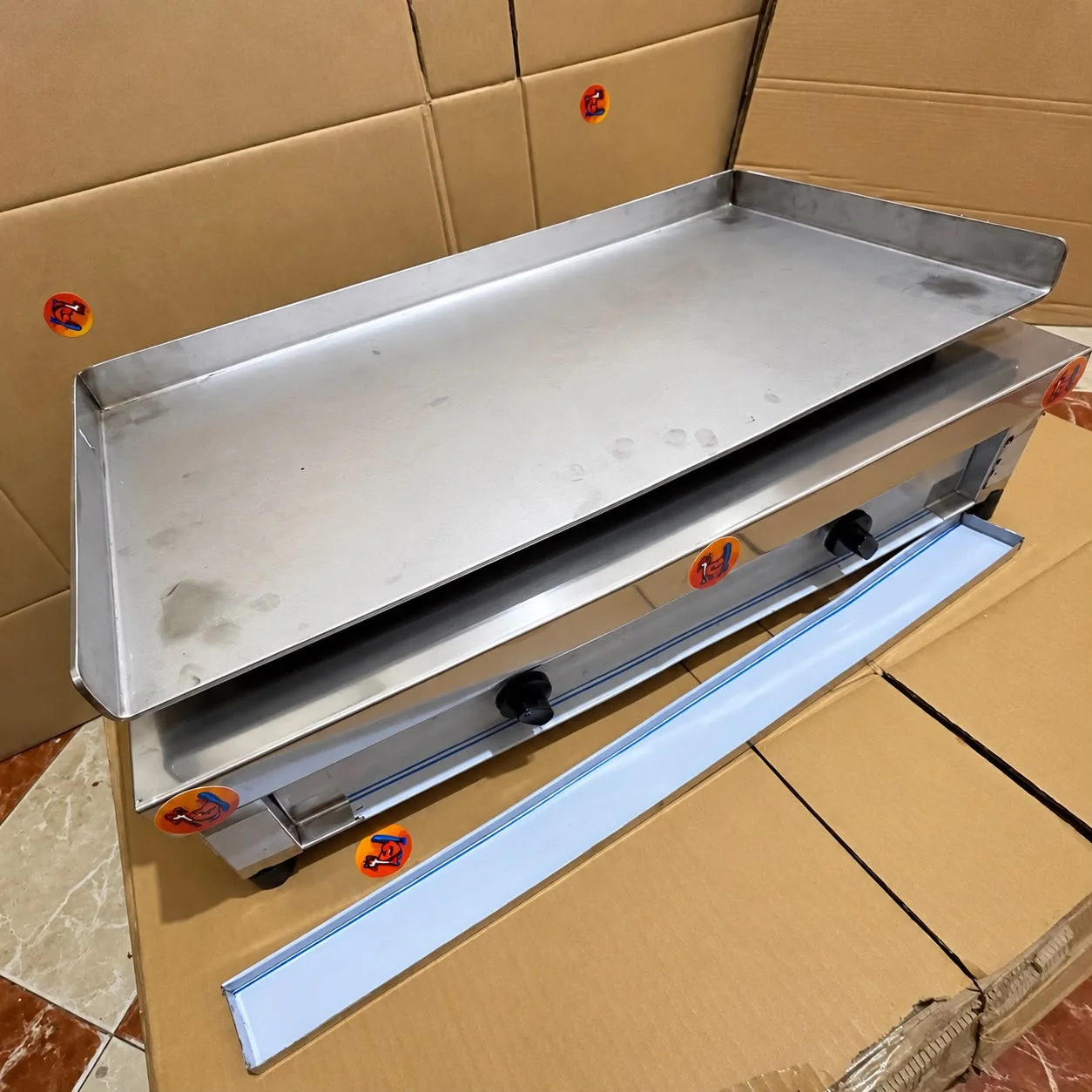 🔥 PLANCHA INOX ORIGINAL 70×40cm — القوة والاحترافية لمشروعك!