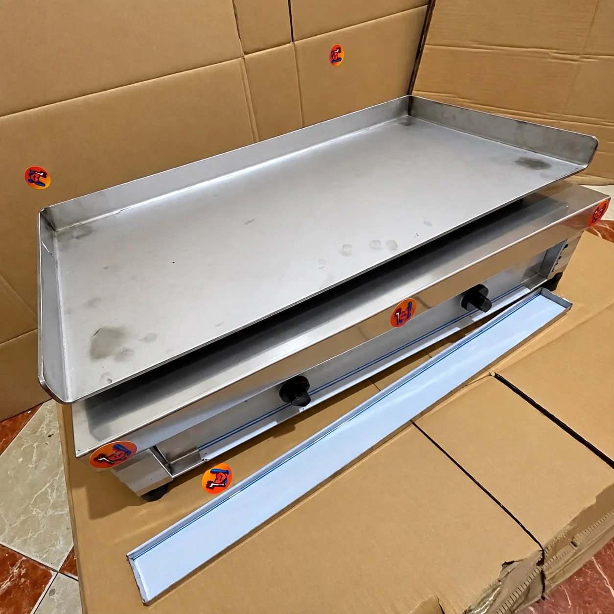 🔥 PLANCHA INOX ORIGINAL 70×40cm — القوة والاحترافية لمشروعك!