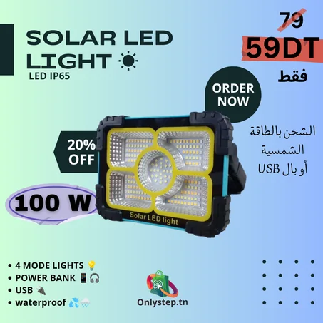 Solar Led Light 100w