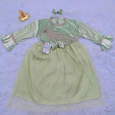 فستان أنيق للبنات 5–6 سنوات 👗✨