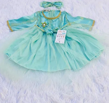 9. فستان تقليدي مغربي 6–9 شهور – أناقة تعكس جمال التراث 👑💖