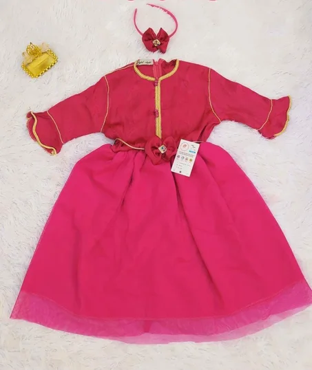 إطلالة ملكية لبنات 4 إلى 5 سنوات 👗👑