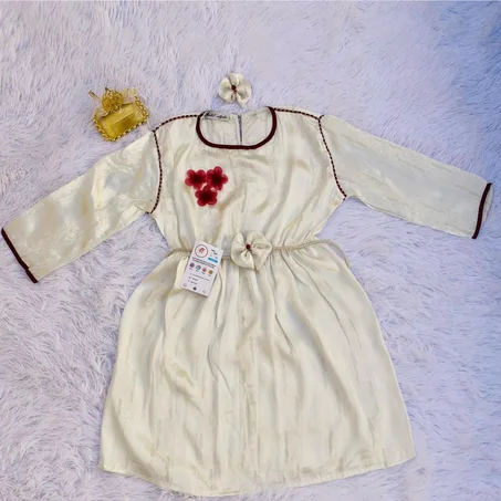 فستان مميز للصغيرات 2-3 سنوات 👗✨ – اختيار مثالي للمناسبات 🎀