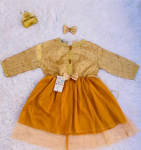 قفطان فاخر للبنات الصغار 🌸 – تصميم راقي بخامة ممتازة ✨