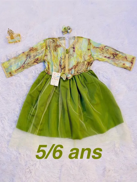 فخامة وأناقة للبنات الصغيرات 👗✨5–6 سنوات