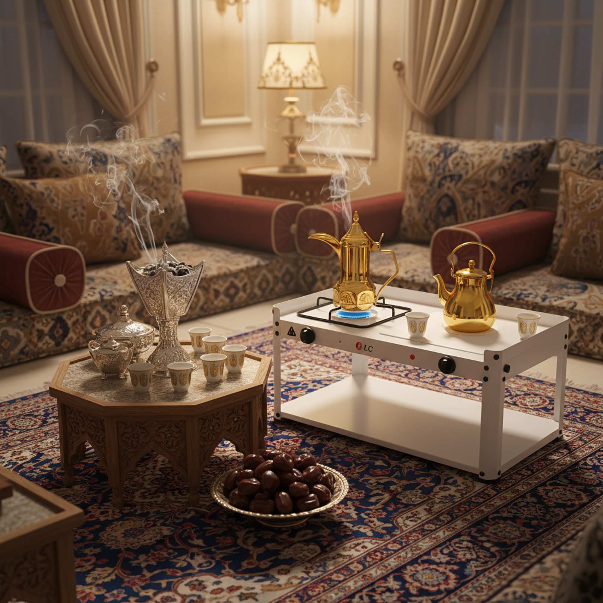 موقد كهربائي DLC للتخييم بضمان عامين