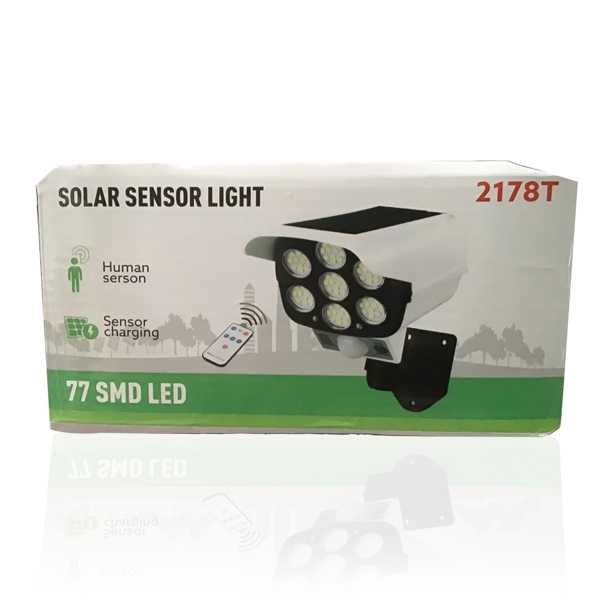 • كشاف على شكل كاميرا بالطاقة الشمسية ( مقاوم للماء)