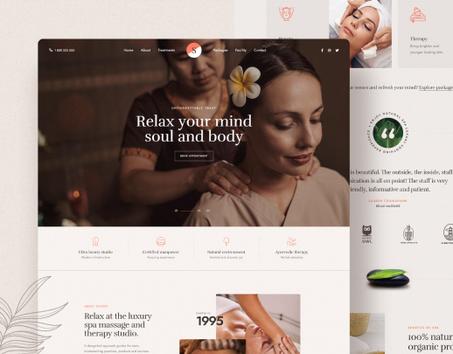 SereniSpa - A Calming Template for Modern Spa and Wellness Centers