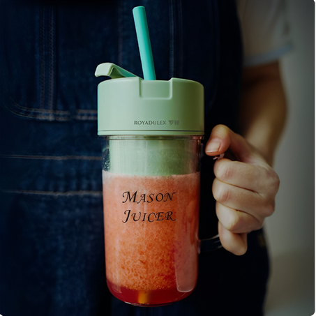 استمتع بالعصائر الطازجة في أي وقت وفي أي مكان