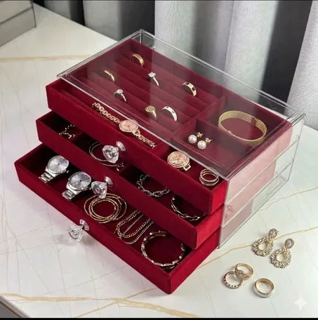 Royal Red Jewelry box