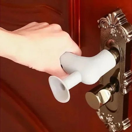 3 واقيات لمقابض الأبواب مصنوعة من السيليكون