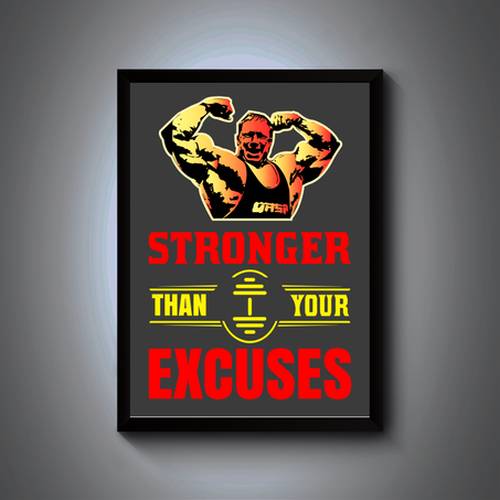 carde lumineux stronger than your excuses