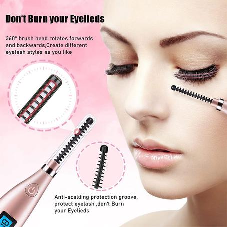 جهاز تجعيد الرموش الحراري – بتقنية تسخين سريعة وآمنة