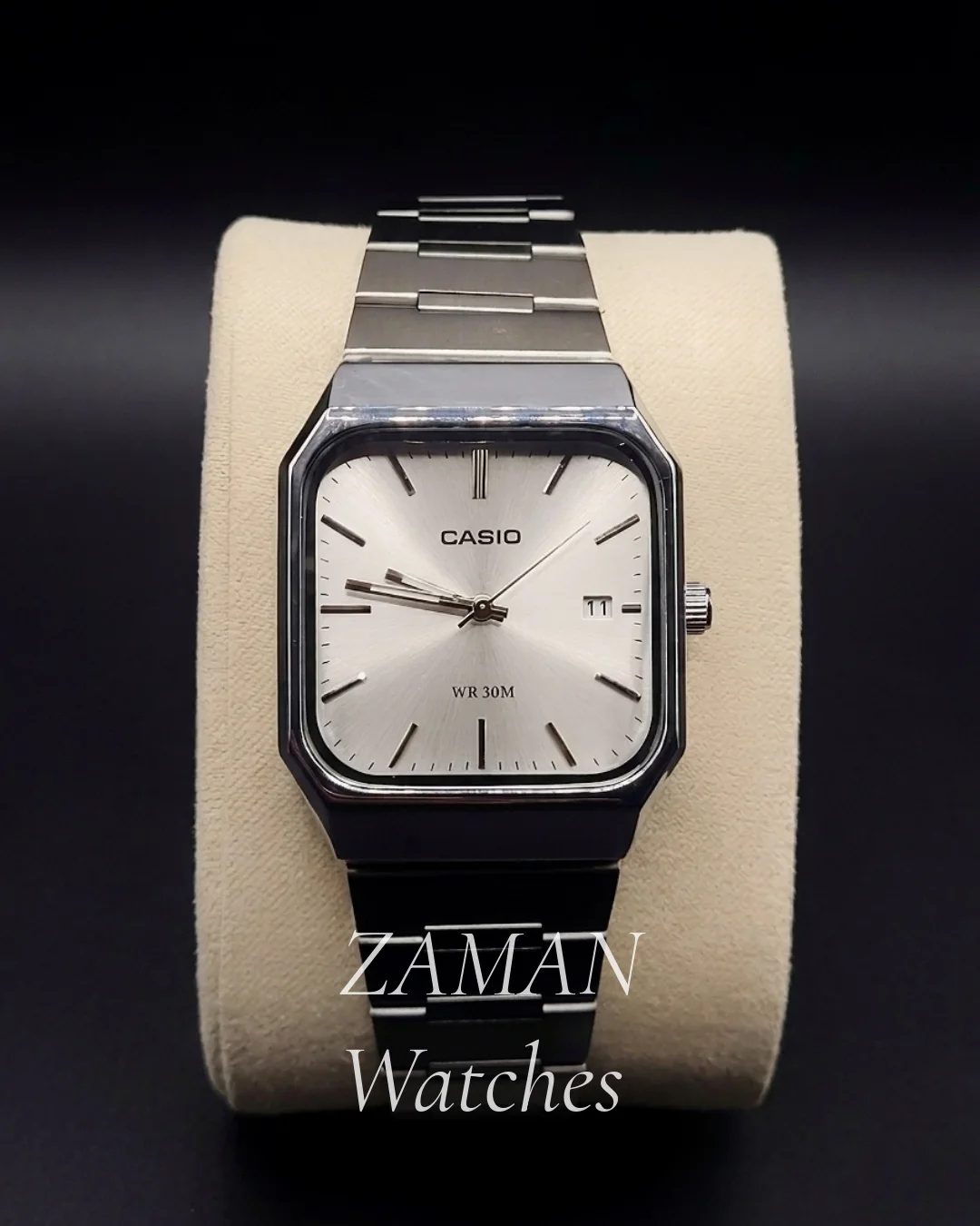 Casio Vintage Square – Argent Classique