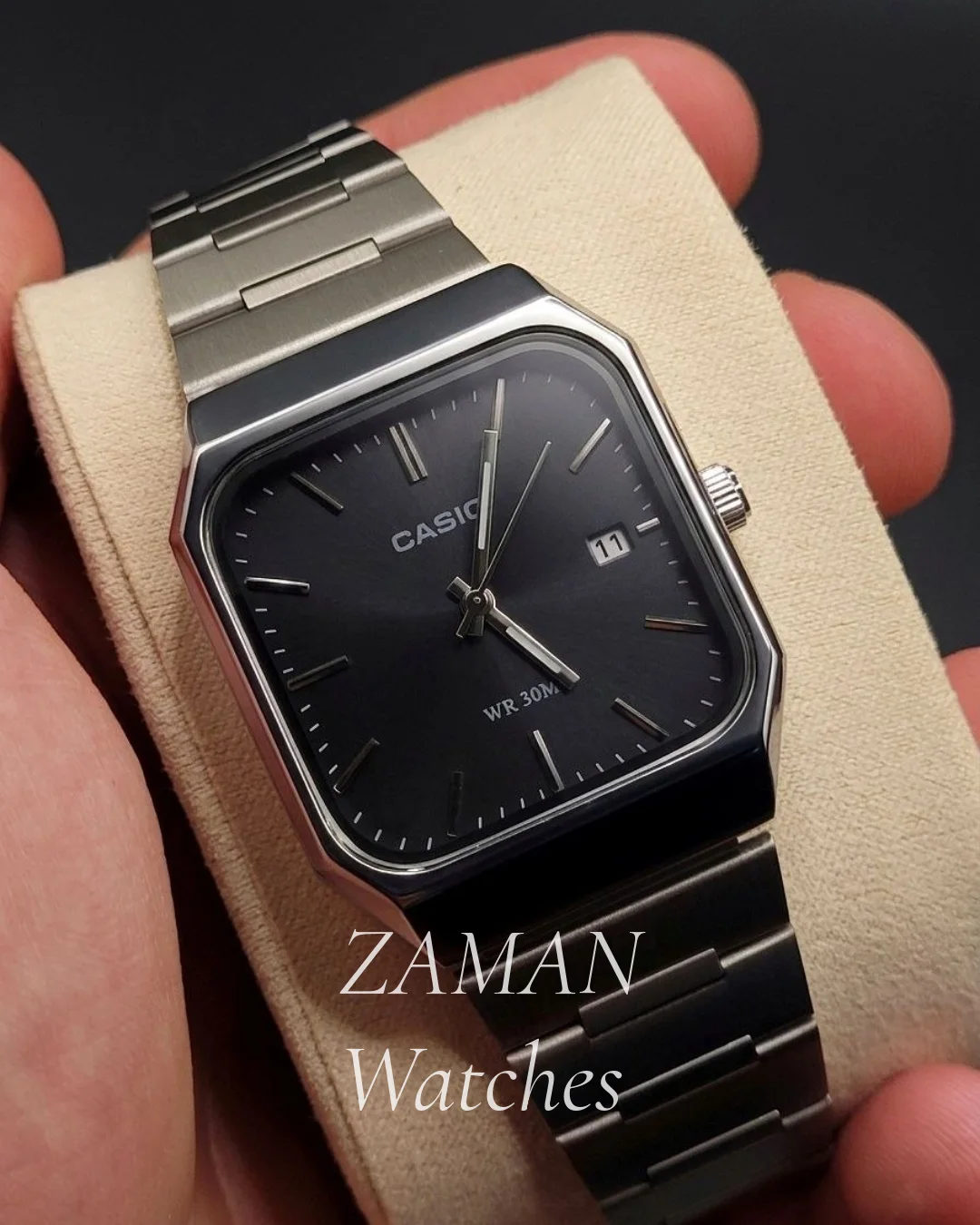 Casio Vintage Square – Noir Classique
