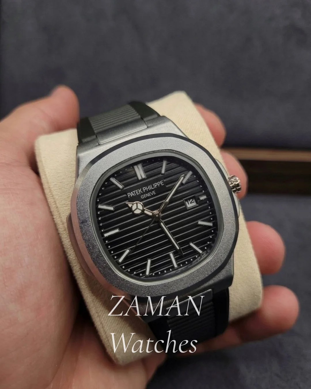 Patek Philippe Nautilus  – Bracelet Caoutchouc Aquanaut