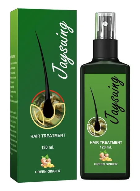 بخاخ الزنجبيل الأخضر لتعزيز نمو الشعر