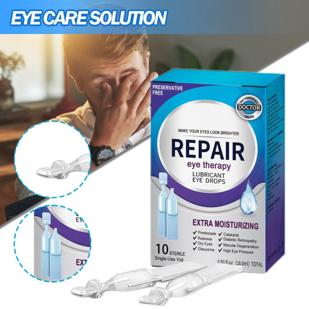 Gouttes pour Soulager et Protéger Vos Yeux