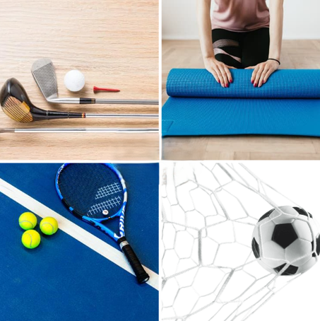 معدات الرياضة