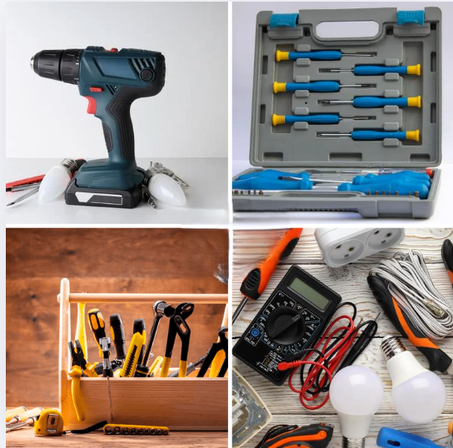 معدات ولوازم ذات إستعمالات مختلفة