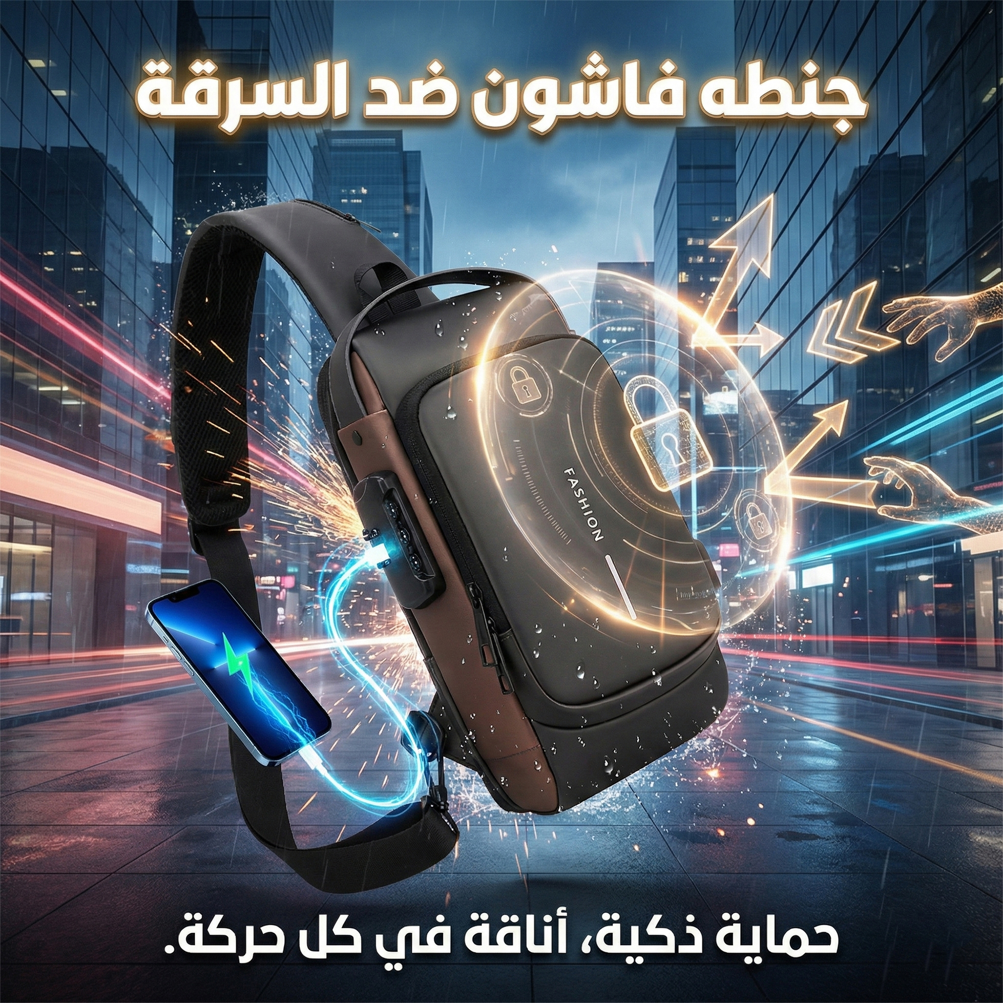 • جنطه فاشون ضد السرقة