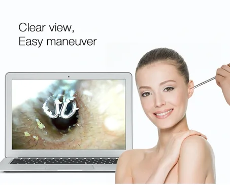 Degital video ear cleaner