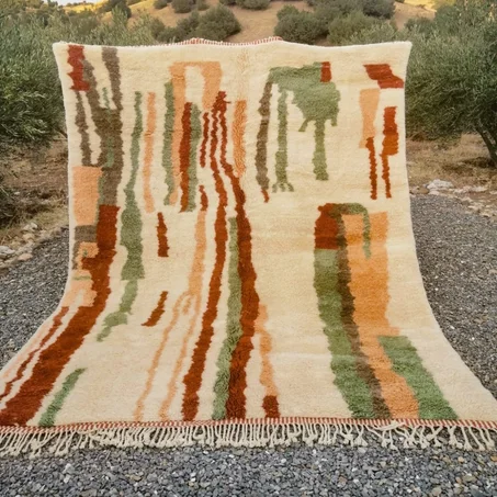 Terra Cascade Rug-Beni Mrir't Rug (ref: m013)