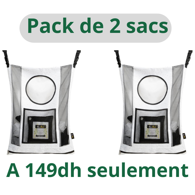 Sac à linge à suspendre