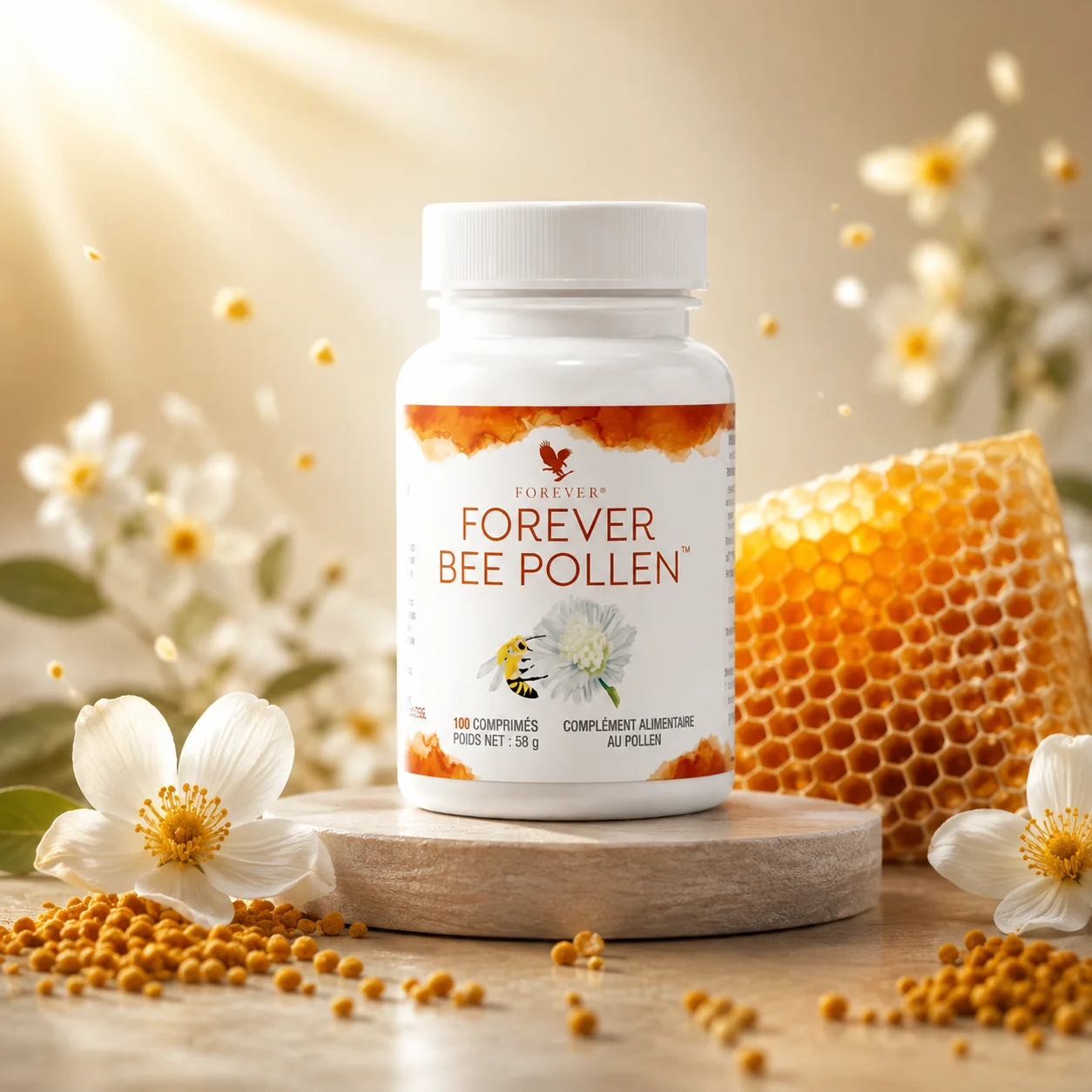 Forever bee pollen