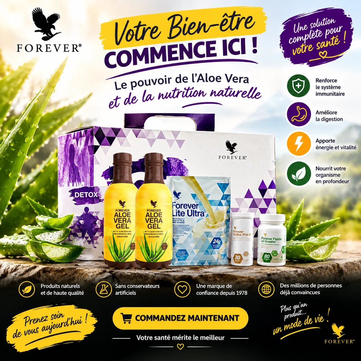 Pack Detox ™ Vanille