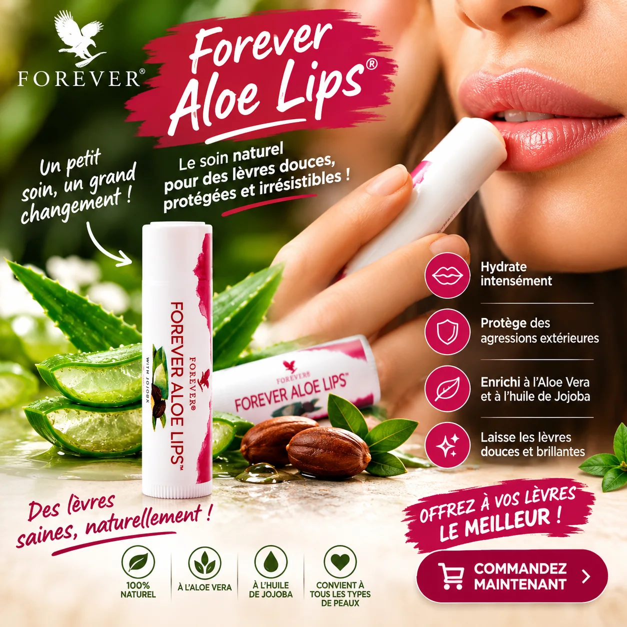 Forever Aloe Lips
