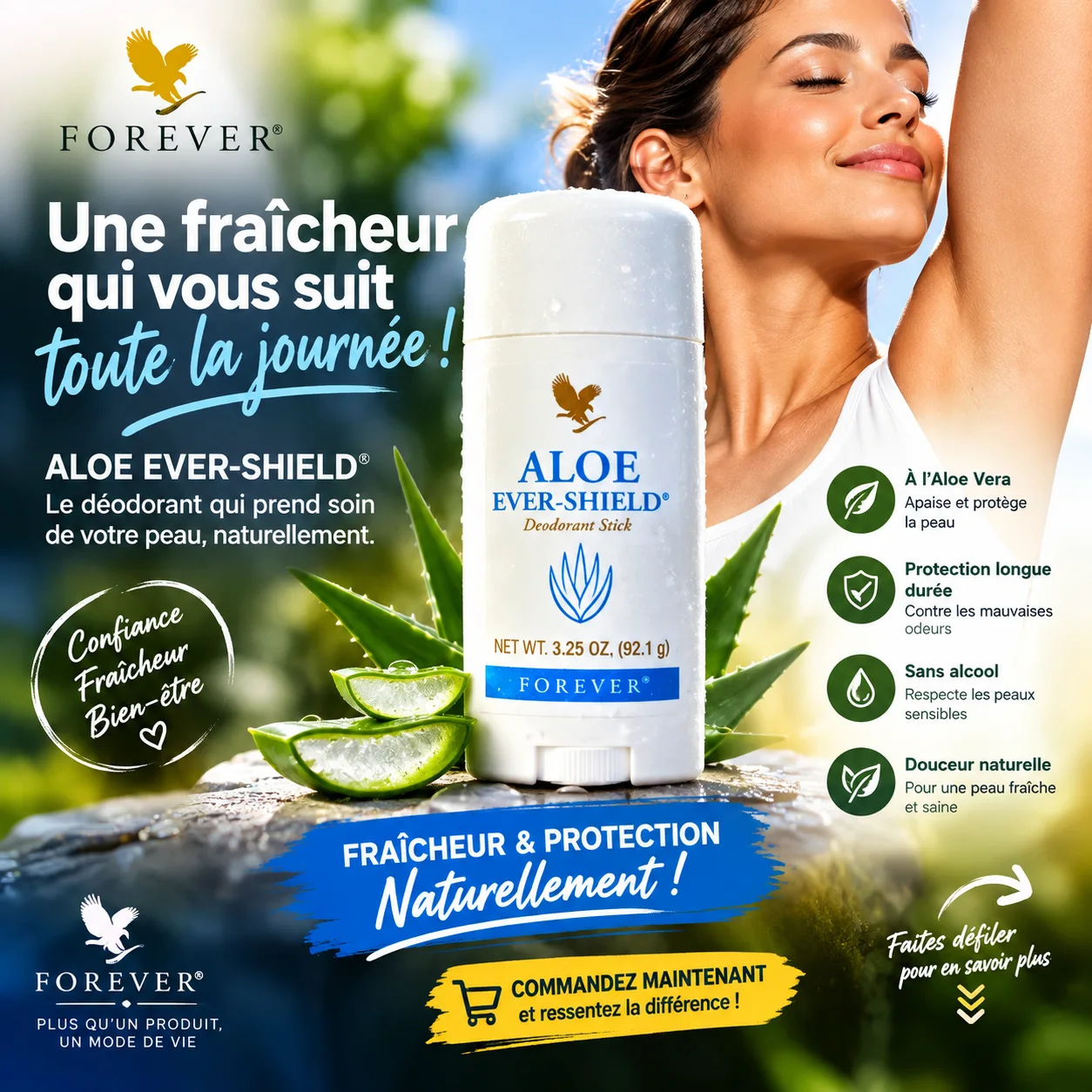 Aloe Ever Shield Deodorant Stick