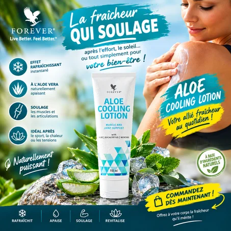 Forever Aloe Cooling Lotion
