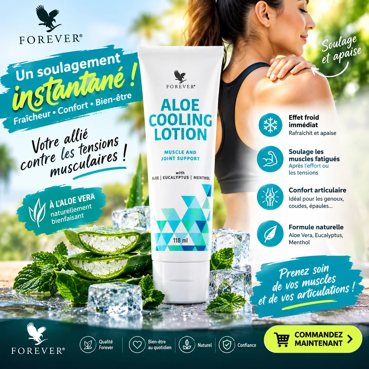 Forever Aloe Cooling Lotion
