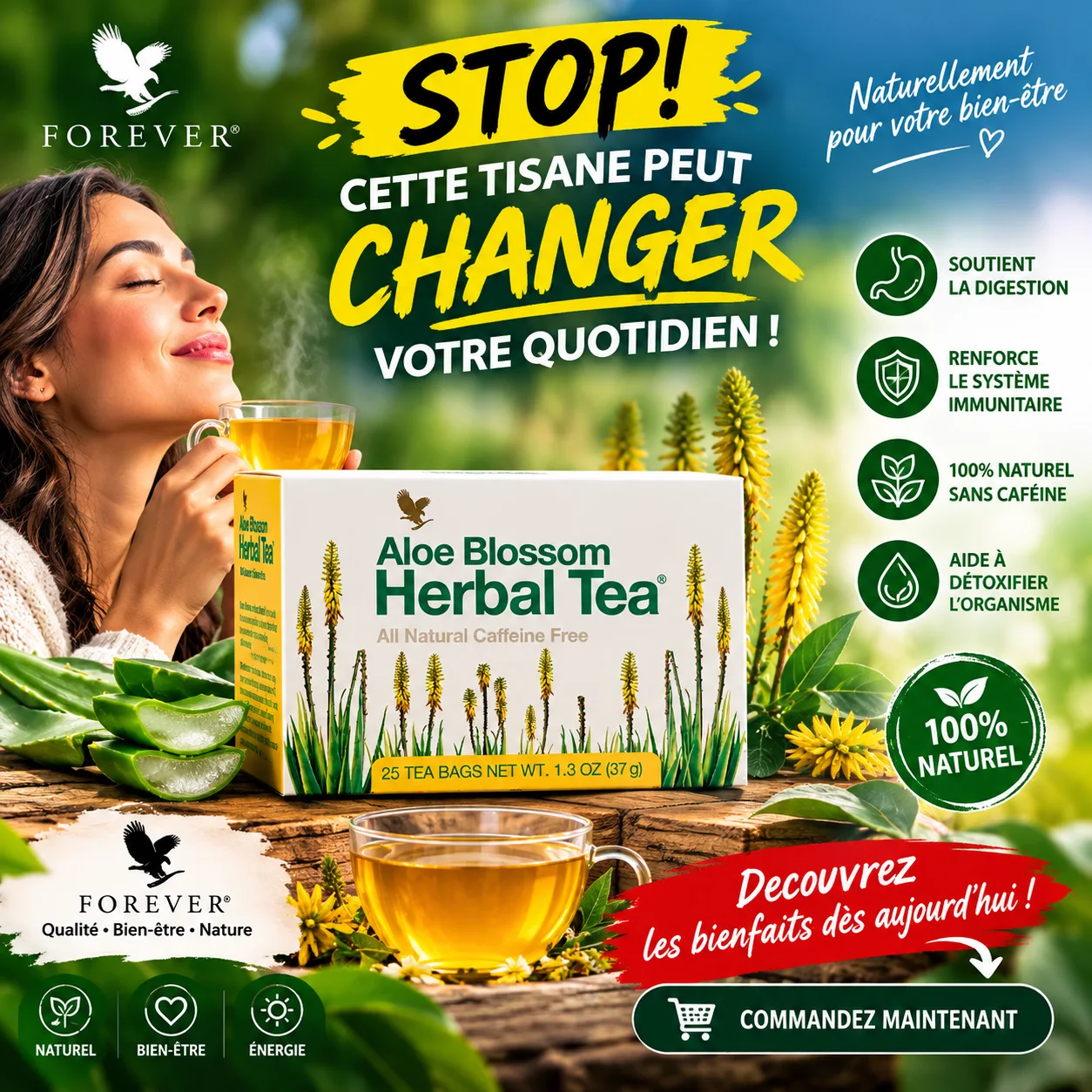 Infusion Fleur d'Aloès
