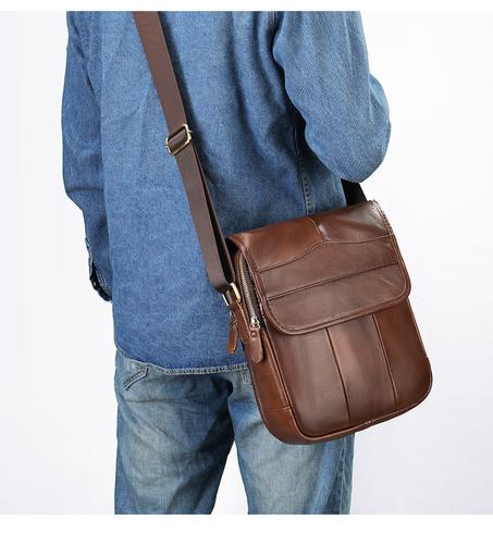 🔥 Sac cuir Véritable pour Hommes 🔥
