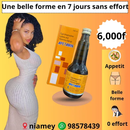 REVEILLEZ VOTRE FORME NATUREL SANS PRODUIT CHIMIQUE GRACE A APETAMIN SIROP
