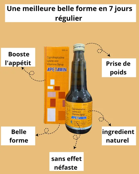 REVEILLEZ VOTRE FORME NATUREL SANS PRODUIT CHIMIQUE GRACE A APETAMIN SIROP