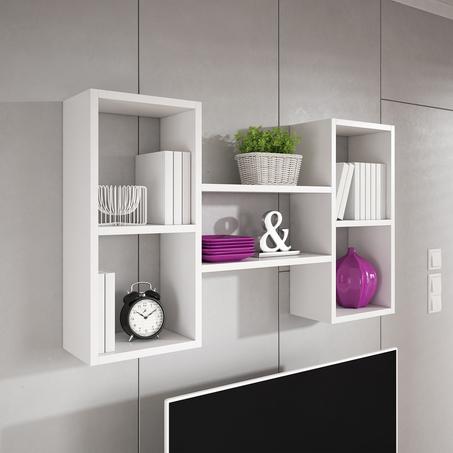 Etagere murale salon Decoomid/Bibliotheque murale Kazi Decoomid