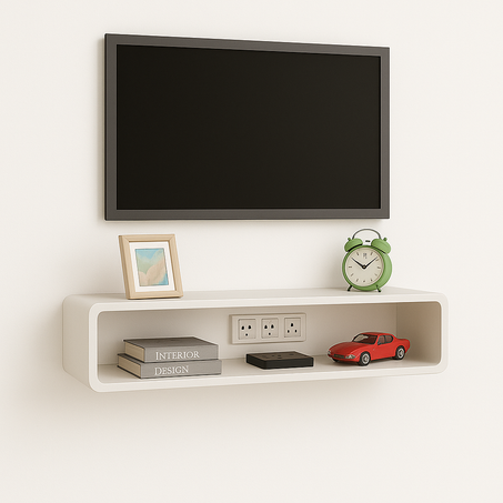 Console TV Decoomid Au Maroc, Etagère Murale