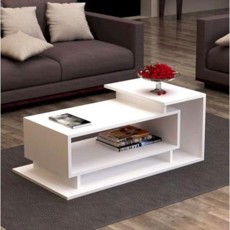 Decommid Table basse moderne blanc