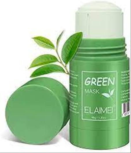 قناع الوجه الأخضر للعناية بالبشرة