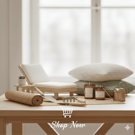 المنزل والحديقة والأثاث