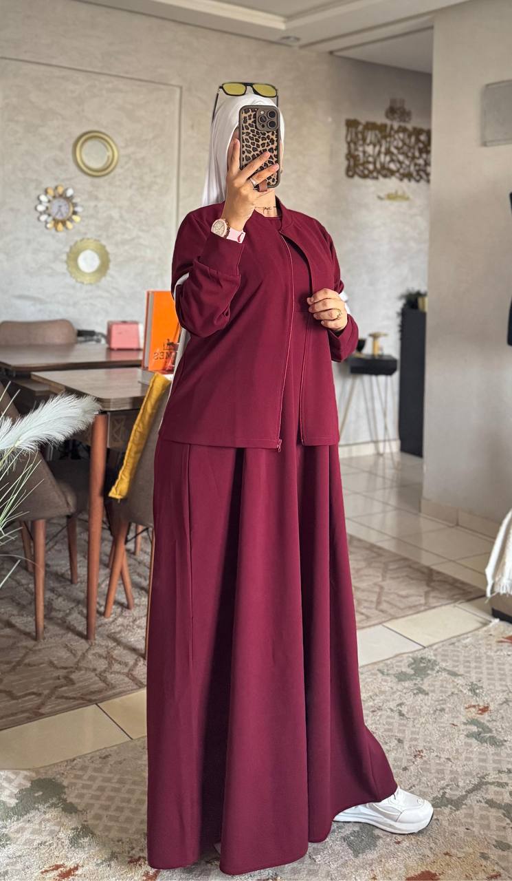 ENSEMBLE ROBE  (GILET)