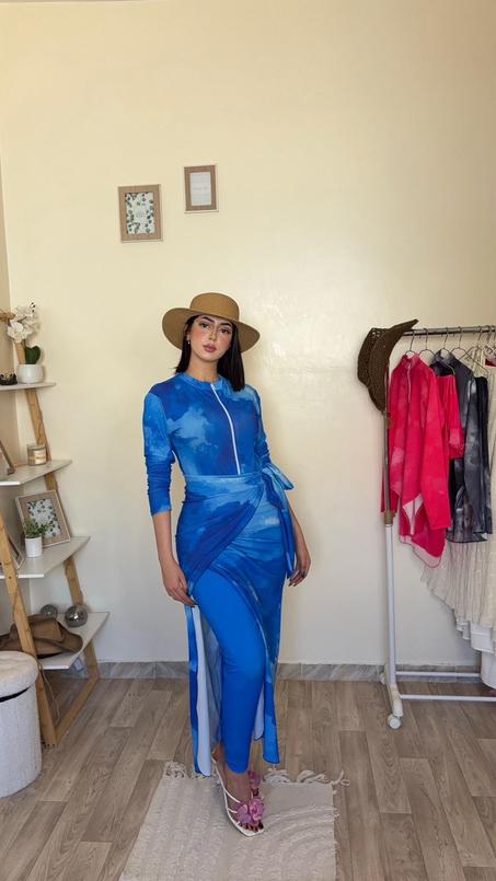 BURKINI BLEU