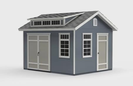 Springfield Shed with Dormer