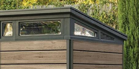 Signature 11x7 Storage Shed - Ashwood Brown